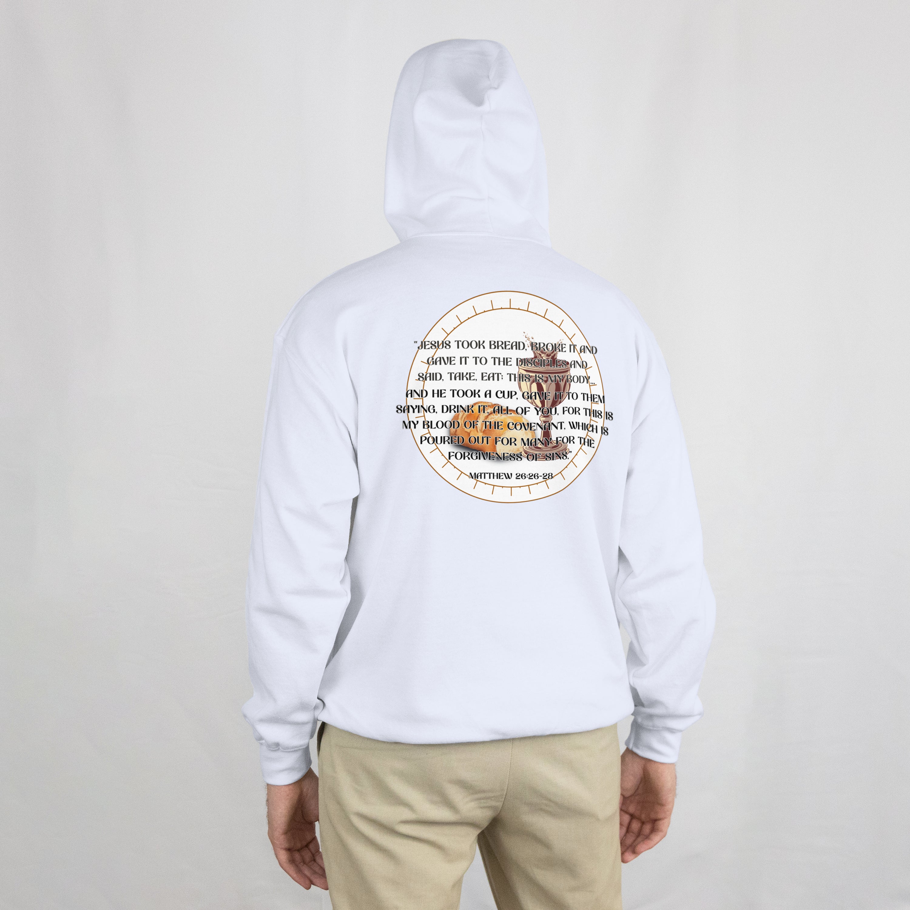 Matthew 26:26 Hoodie image 0