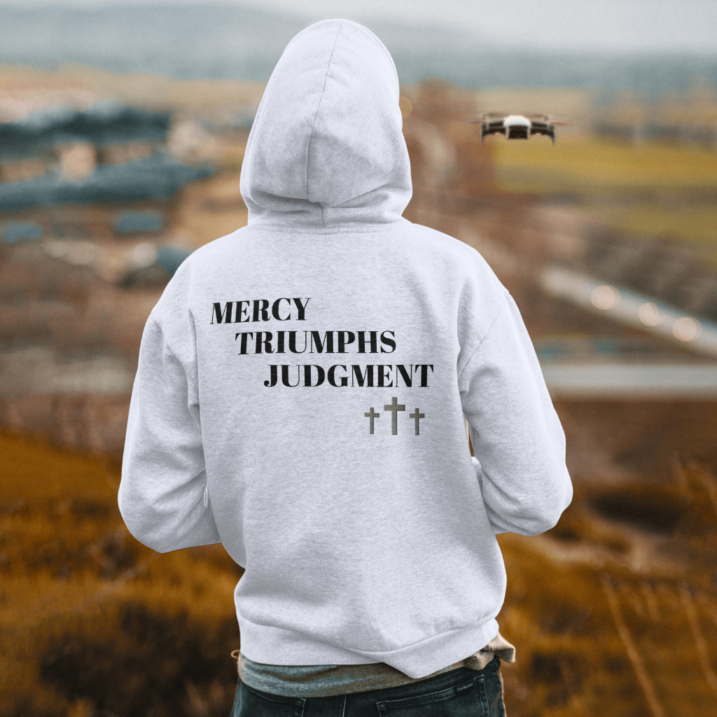 Mercy Triumphs Judgment Hoodie image 1