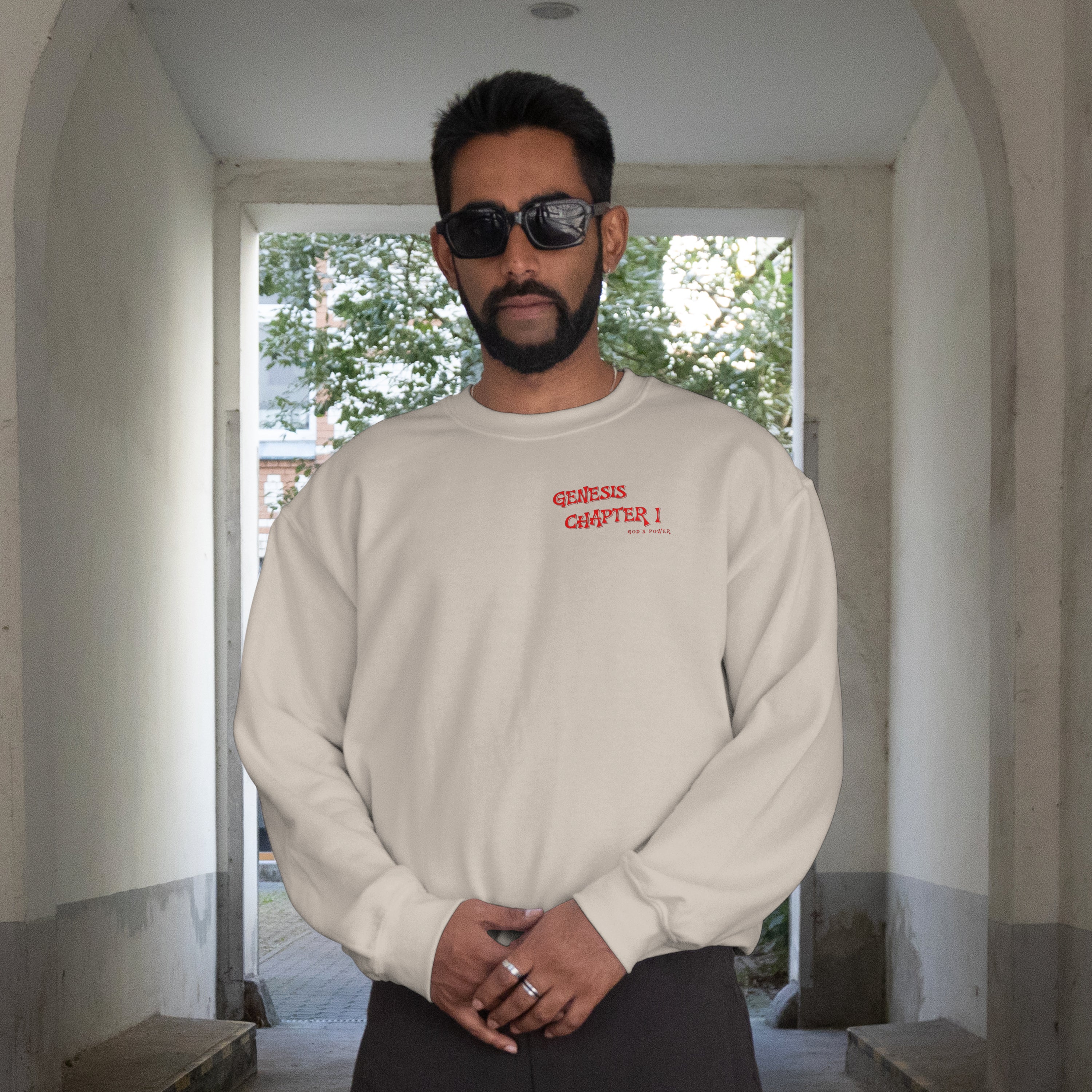 God's Power Crew Neck image 1