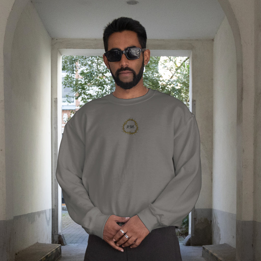 All Hail King Jesus Crew Neck image 3