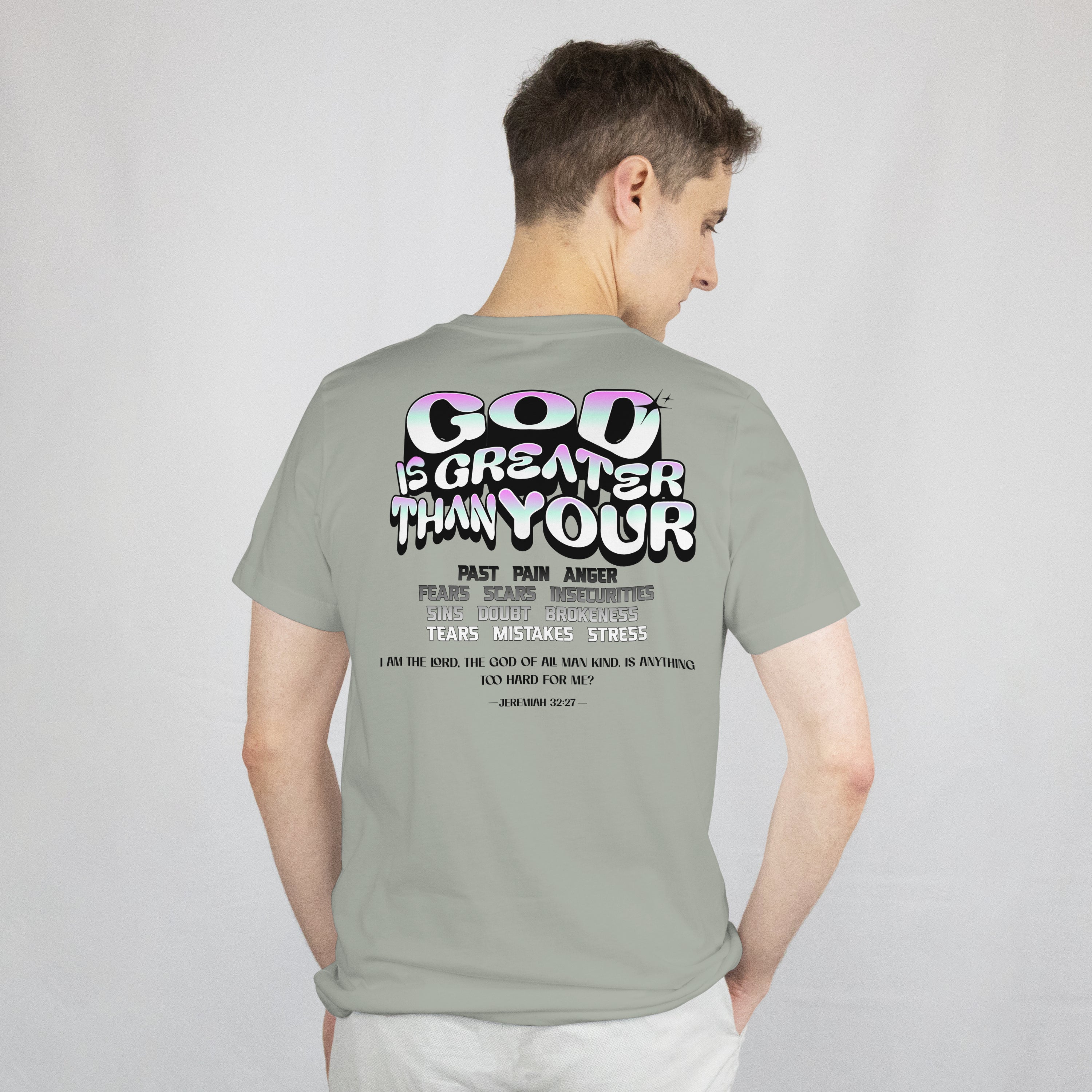 God is Greater T-Shirt image 2