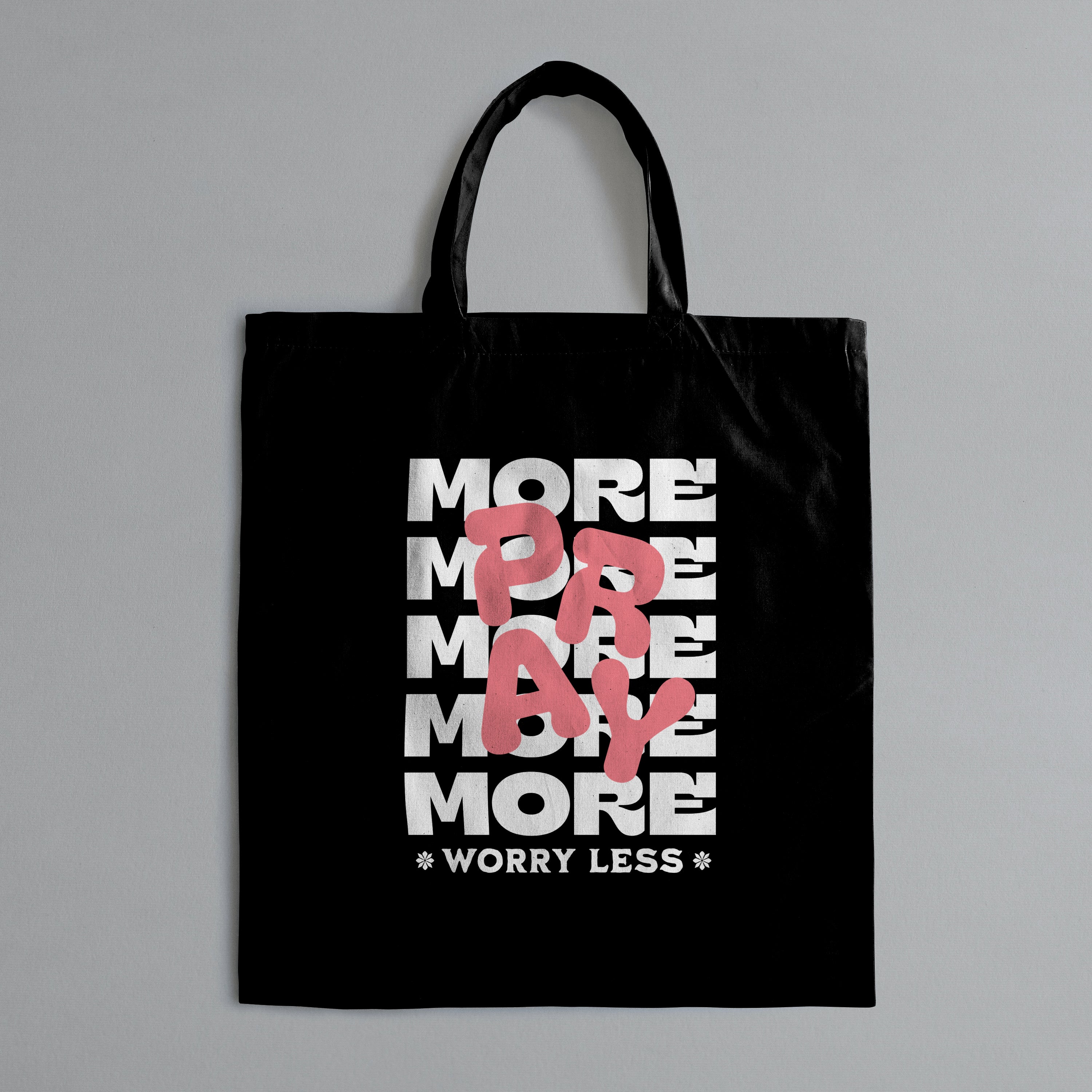 Pray More Worry Less Bag image 1