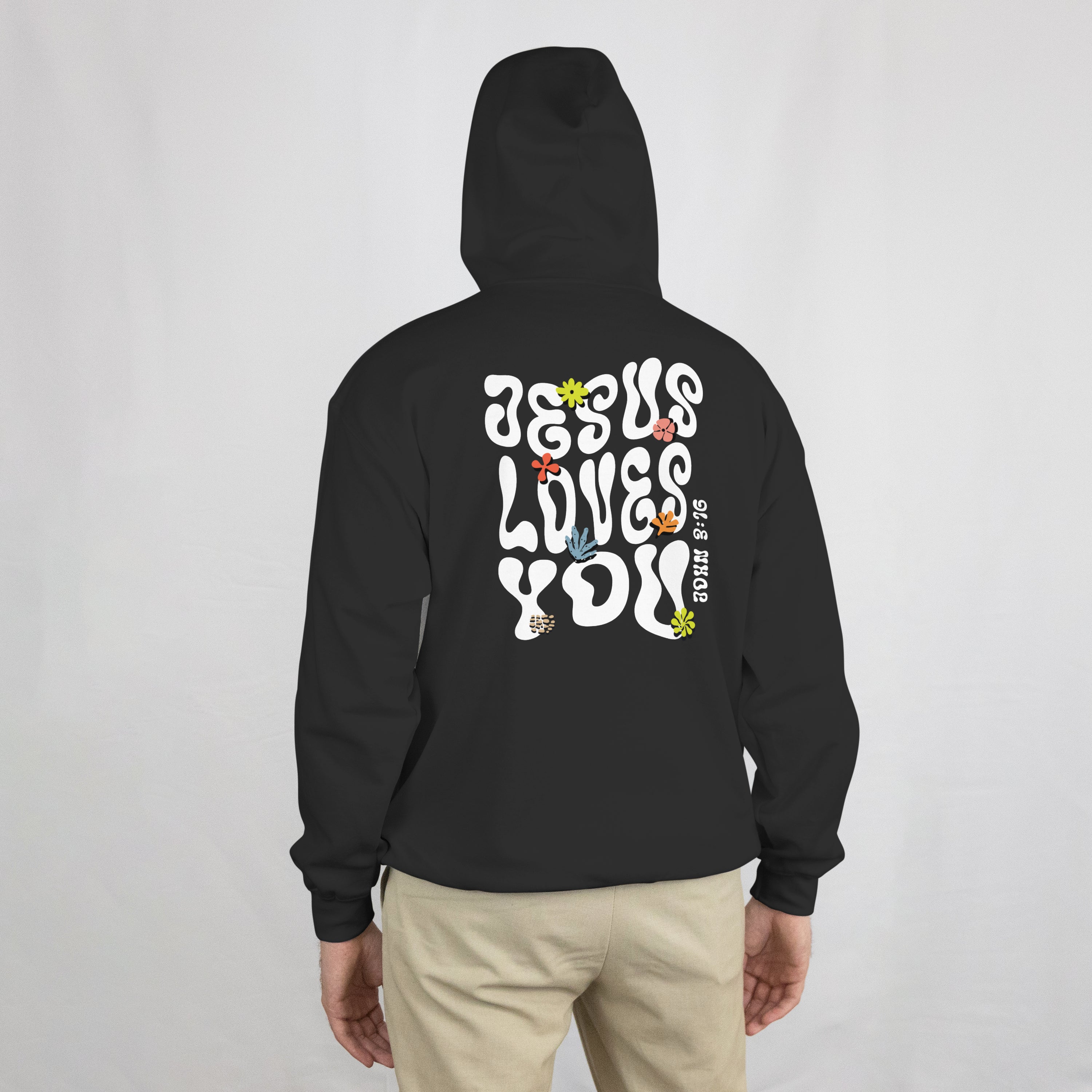 Jesus Loves You Hoodie image 2