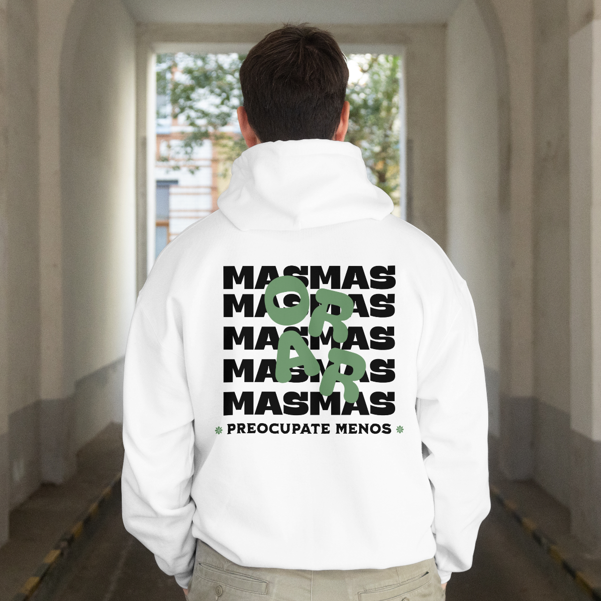 Orar Mas, Preocupate Menos Sudadera image 6