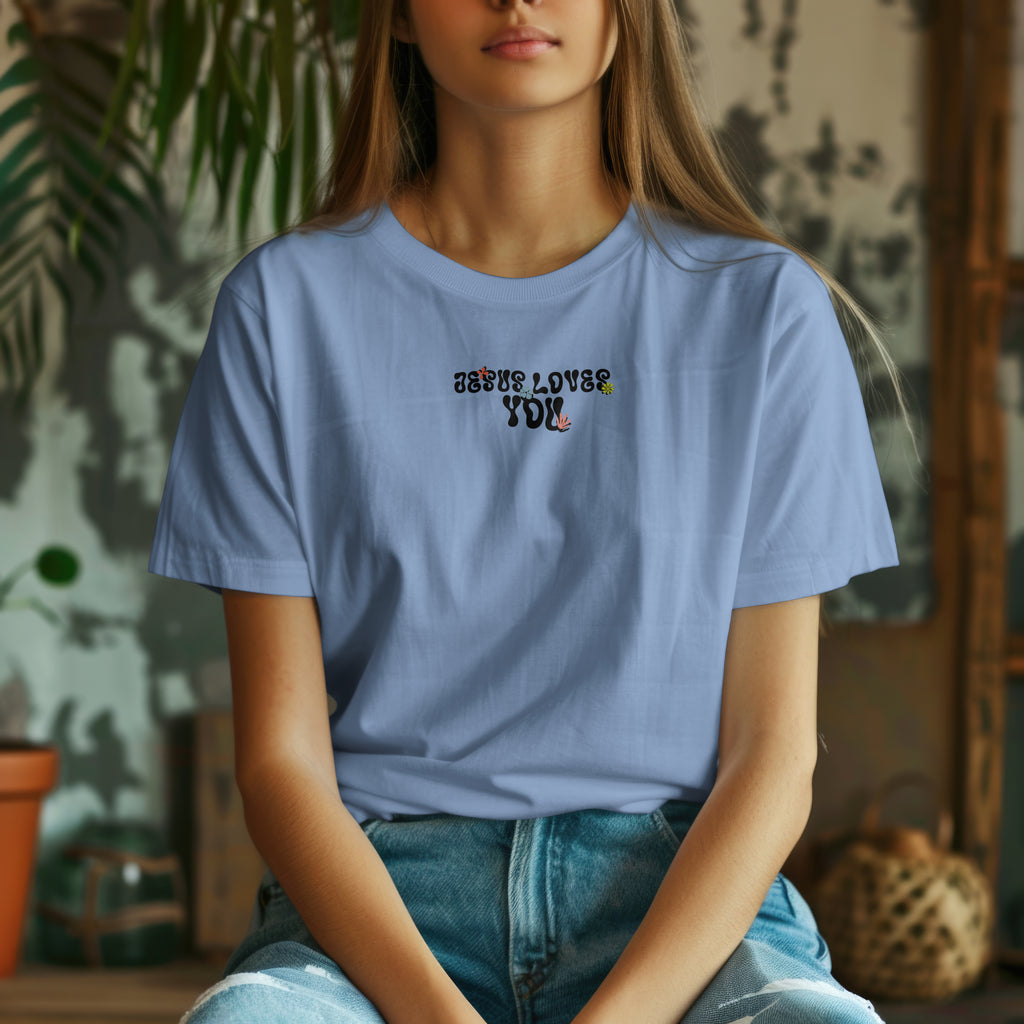 Jesus Loves You T-Shirt image 7