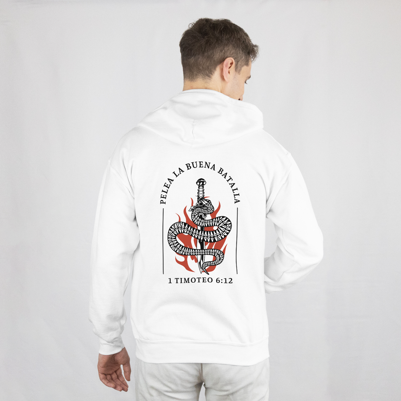 Lucha La Buena Batalla Sudadera image 4