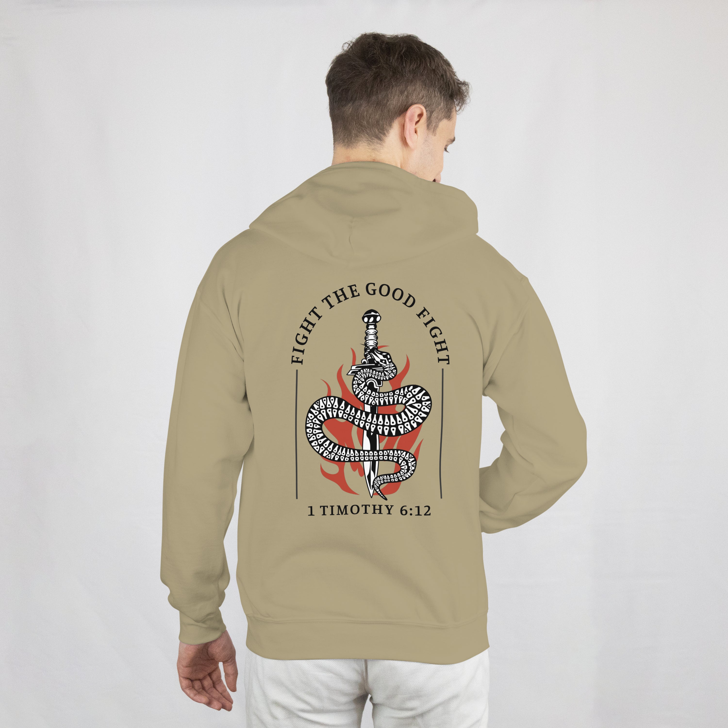 Fight the Good Fight Hoodie image 2