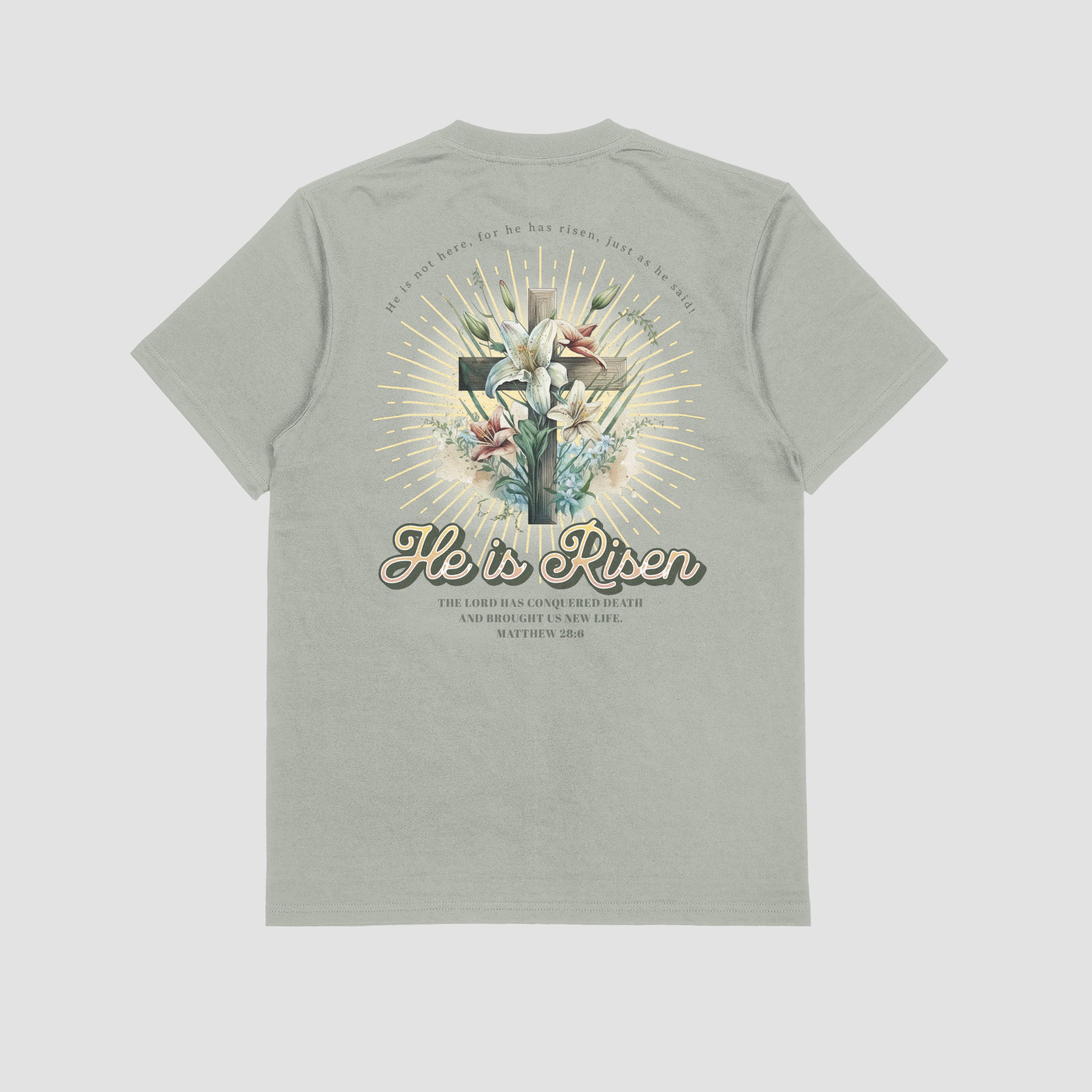 He Is Risen T-Shirt image 5