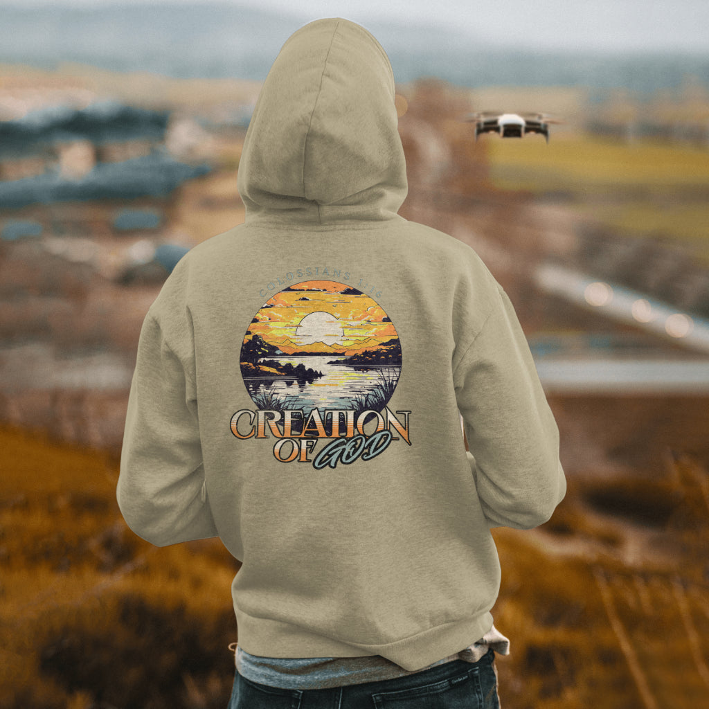 Creation of God Hoodie image 2