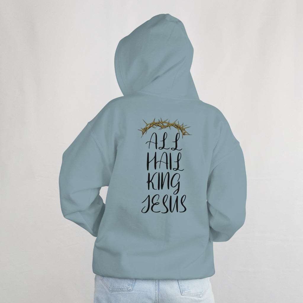 All Hail King Jesus Hoodie image 2
